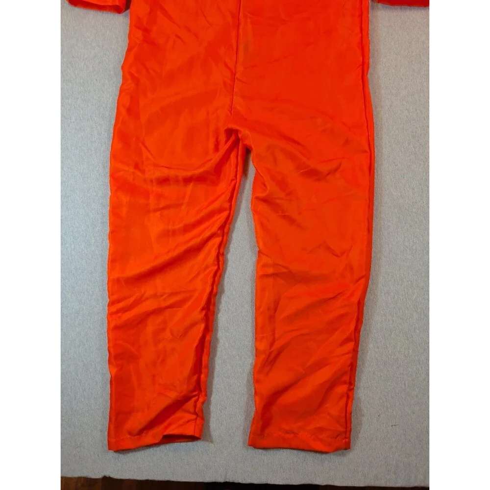 Prisoner Convict Jail Bird Orange Jumpsuit Dept Of Corrections S/M